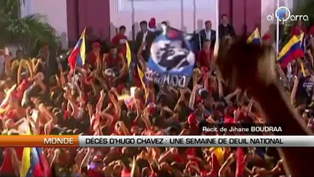 Décès d’Hugo Chavez : Une semaine de deuil national