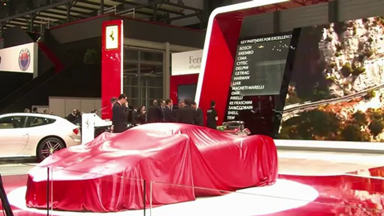 Luxus-Karossen auf dem Genfer Autosalon