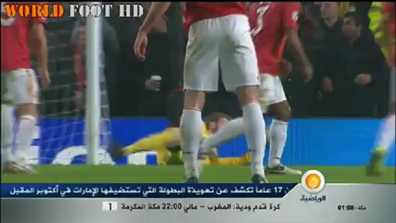 تحليل و اهداف الجزيرة الرياضية مبارة مان يونيتد و ريال مدريد