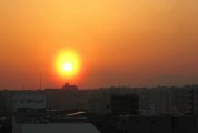 Sunset & Mt. Fuji. Yokohama. March 6