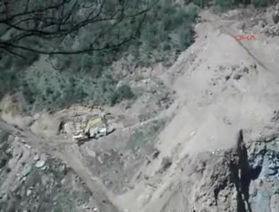 Taş Ocağındaki Patlama Anbean Kamerada