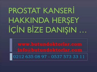 Prostat Kanseri Nedir, Prostat Kanseri Tedavisi,Prostat Kanseri Evreleri,