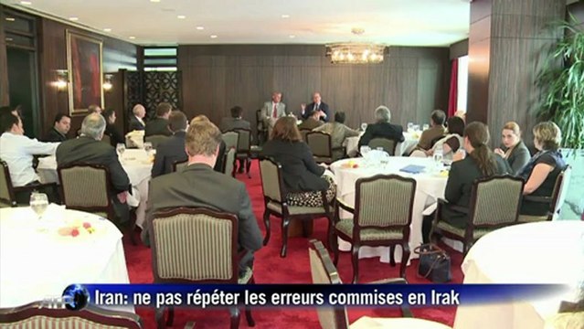 Hans Blix appelle à ne pas répéter l'erreur de l'Irak en Iran