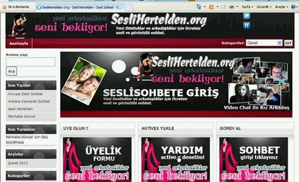 seslivatan sohbet sesli vatan chat tanıtım video