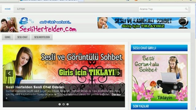 seslivatan sohbet sesli vatan eylence tanıtım video