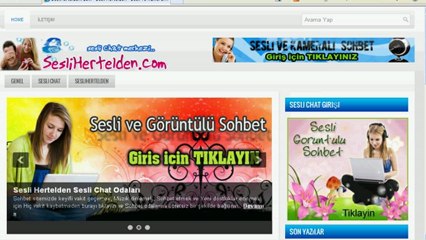 seslivatan sohbet sesli vatan eylence tanıtım video
