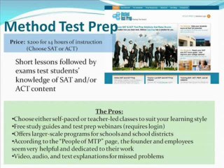 Pros and Cons of 8 Top Online Test Prep Programs (Part 1)