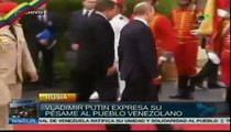 Pdte. Putin lamenta muerte de su homólogo venezolano