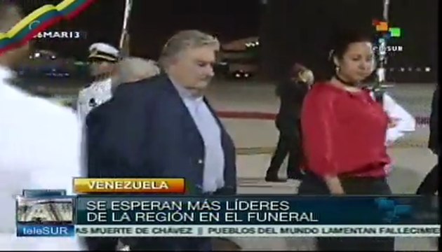 Comienzan a llegar líderes latinoamericanos a Venezuela