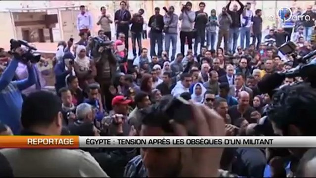 Egypte : Tension au Caire après les obsèques d’un militant