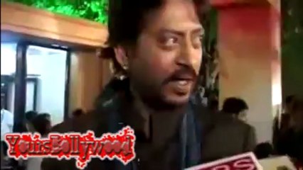 Irfan Khan At Filmfare Awards 2013
