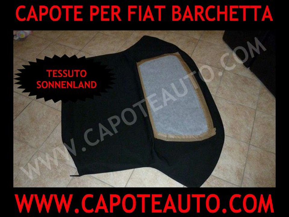 Capote cappotta capota Fiat Barchetta cabrio no usata nuova prezzo