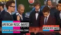 The Wanted red carpet AMAs 2012 interview825