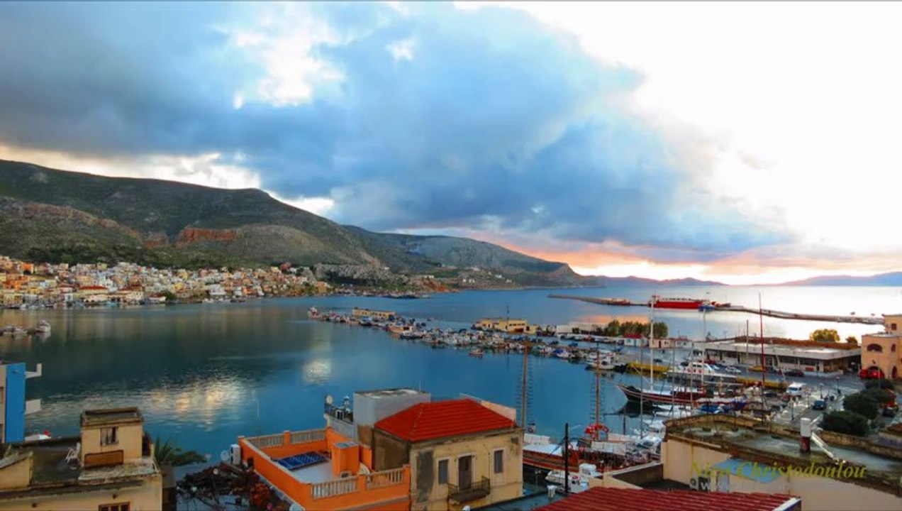 Time Lapse 2 - Kalymnos Harbour at Sunrise - 28/02/2013