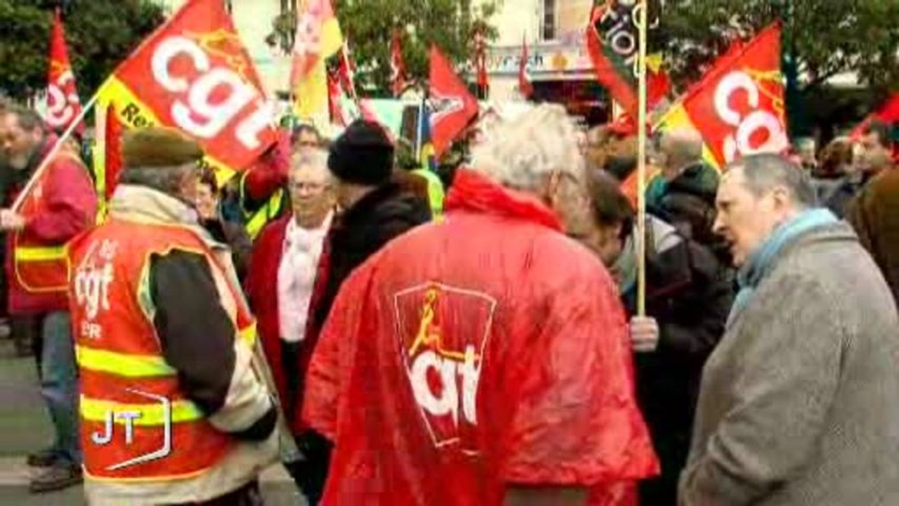 Social : Mobilisation à La Roche-sur-Yon