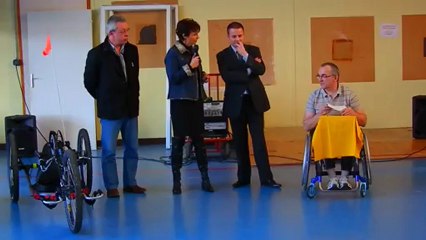 REMISE DE MON HANDBIKE