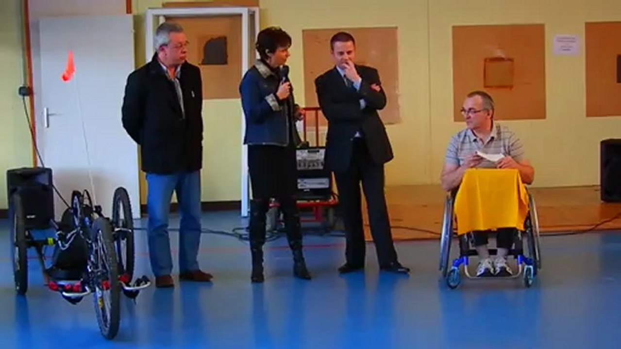 REMISE DE MON HANDBIKE