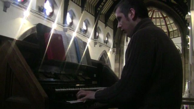 Daily daily sing to Mary - Chris Lawton at St Begh's Catholic Priory Church, Whitehaven