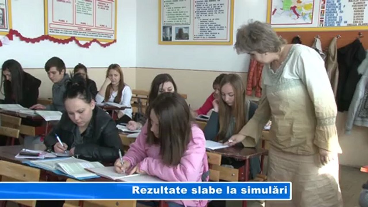 REZULTATE SLABE LA SIMULARI