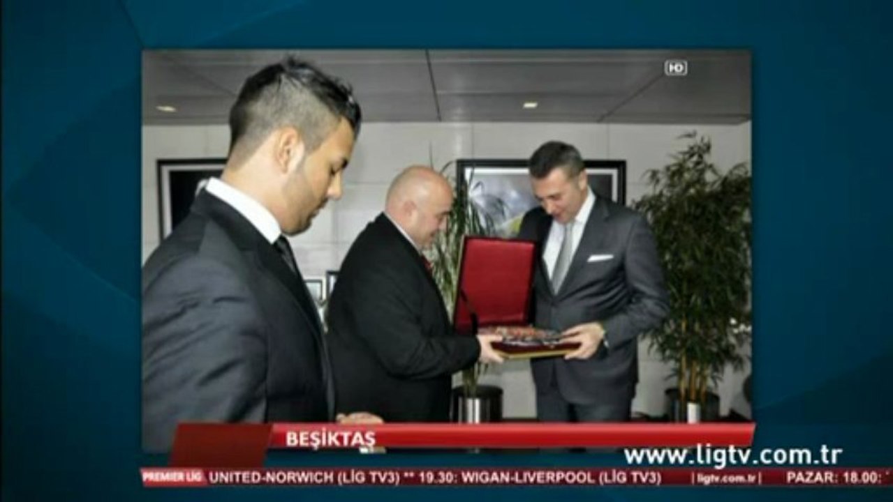 Mannheim beşiktaşlılar derneği’nden başkanımıza ziyaret