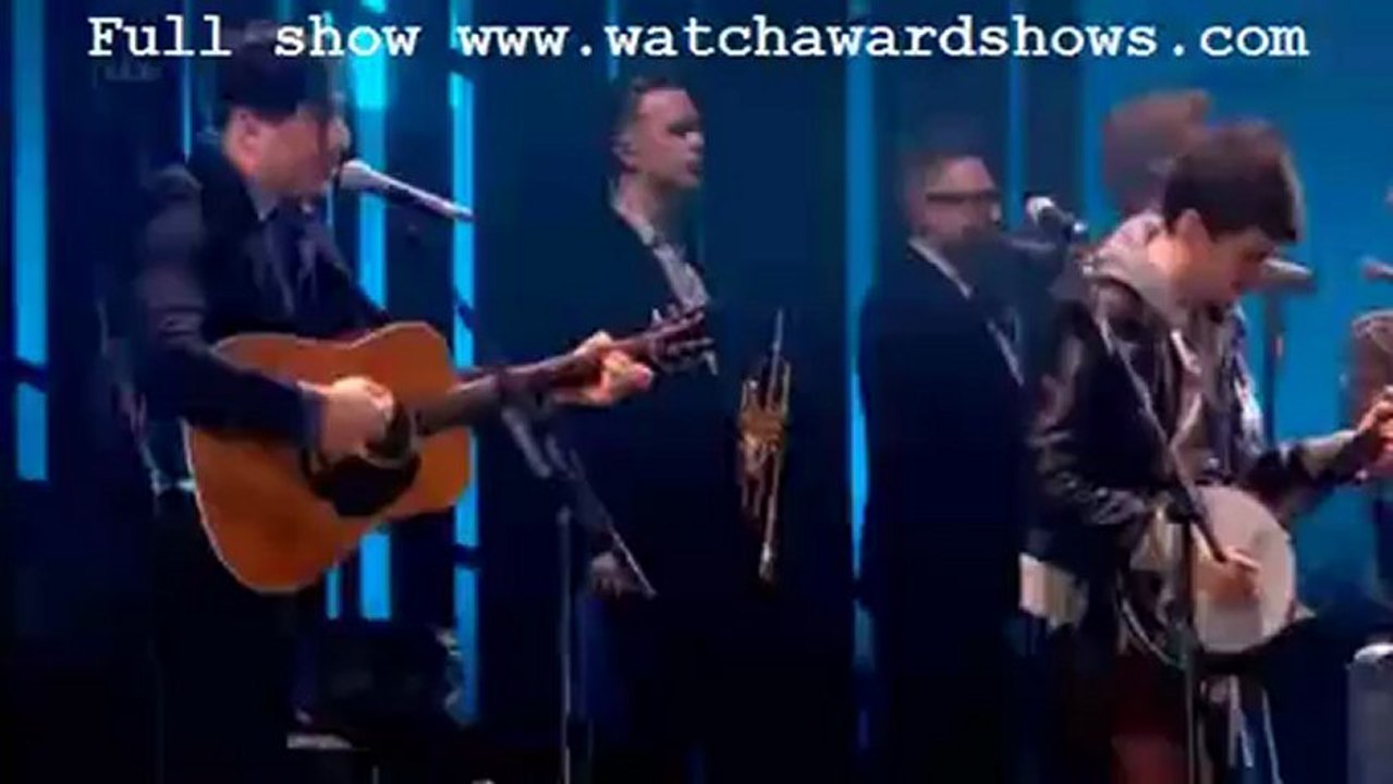 Mumford and Sons I will wait Live Performance BRIT Awards 2013 [HD]251