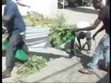Raw Footage of Angry Nigerian Citizens Vandalizing Embassy In Senegal