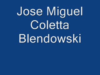 Jose Miguel Coletta Blendowski