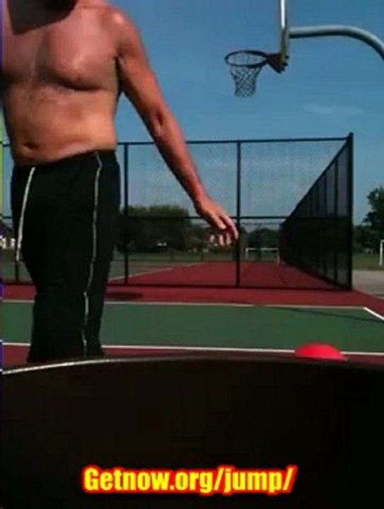 56 Year White Man Dunks 30 inch vertical jump off two steps.