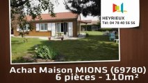 A vendre - Maison/villa - MIONS (69780) - 6 pièces - 110m²