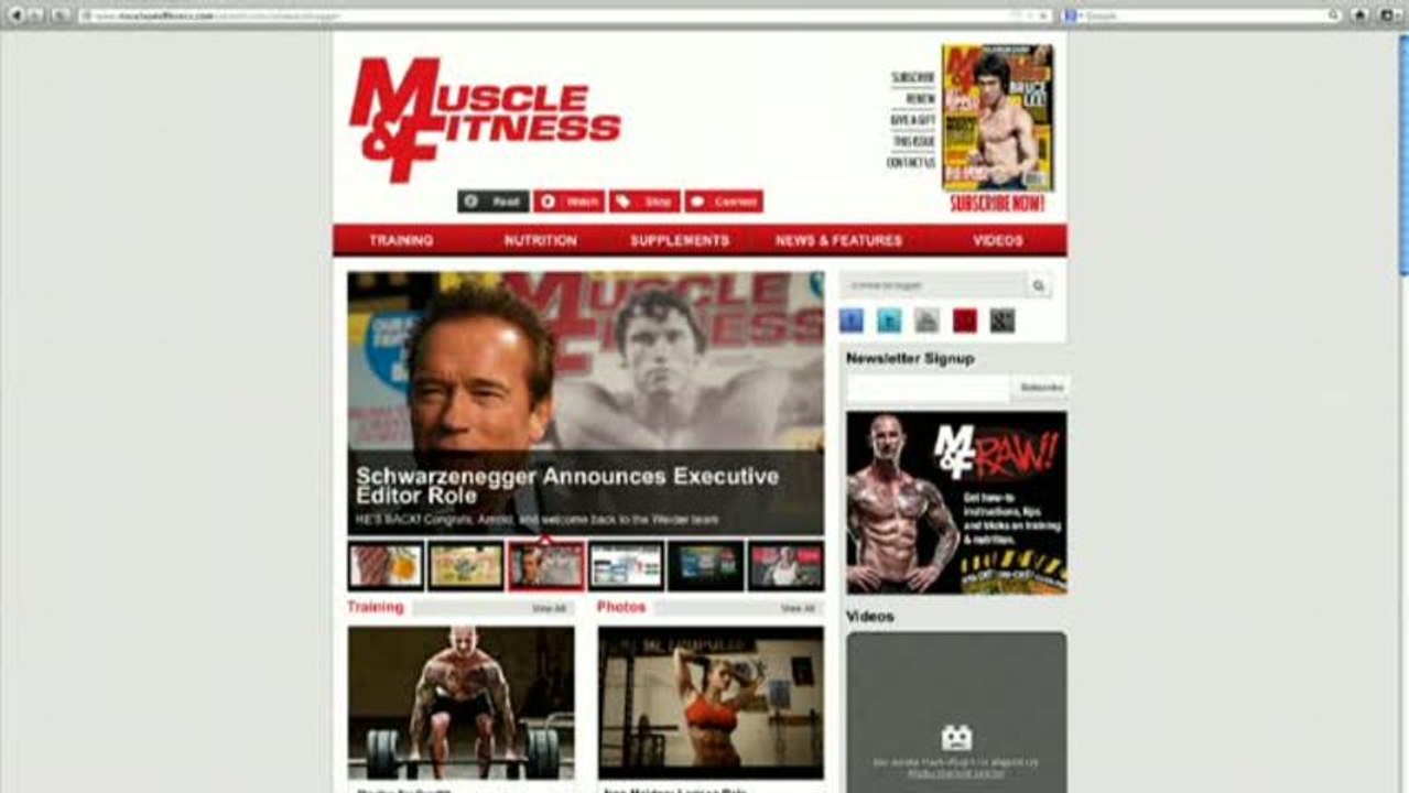 Arnold Schwarzenegger wird Chefredakteur