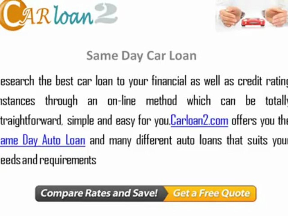 Same-Day Car Loan