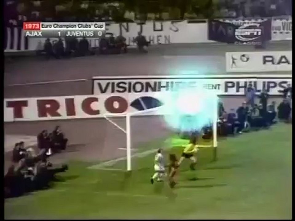 AJAX MASTERDAM JUVENTUS TURIN 1973 FINALE COUPE