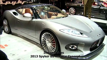 "2013 Spyker B6 Venator Concept" debuts 2013 Geneva