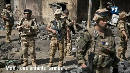 Mali : des enfants "armés"
