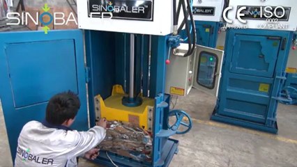 SINOBALER - Multi Purpose Baler, Paper Baling, Cardboard Recyling, Plastics Compressing