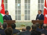 Cumhurbaşkanı Gül, Ürdün Kralı İle Ortak Basın Toplantısı Düzenledi