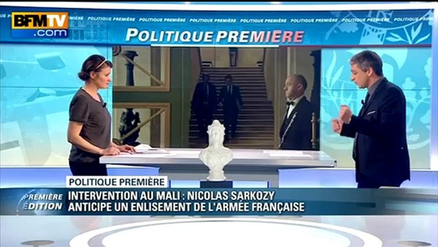 Politique Première : Nicolas Sarkozy anticipe un enlisement de l’armée française au Mali