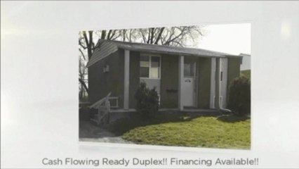 Cash Flowing Ready Duplex!! Financing Available!!