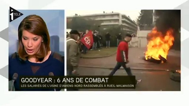 Goodyear : affrontements à Rueil-Malmaison