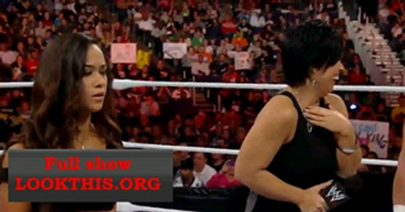 Survivor Series 2012 AJ message to John Cena