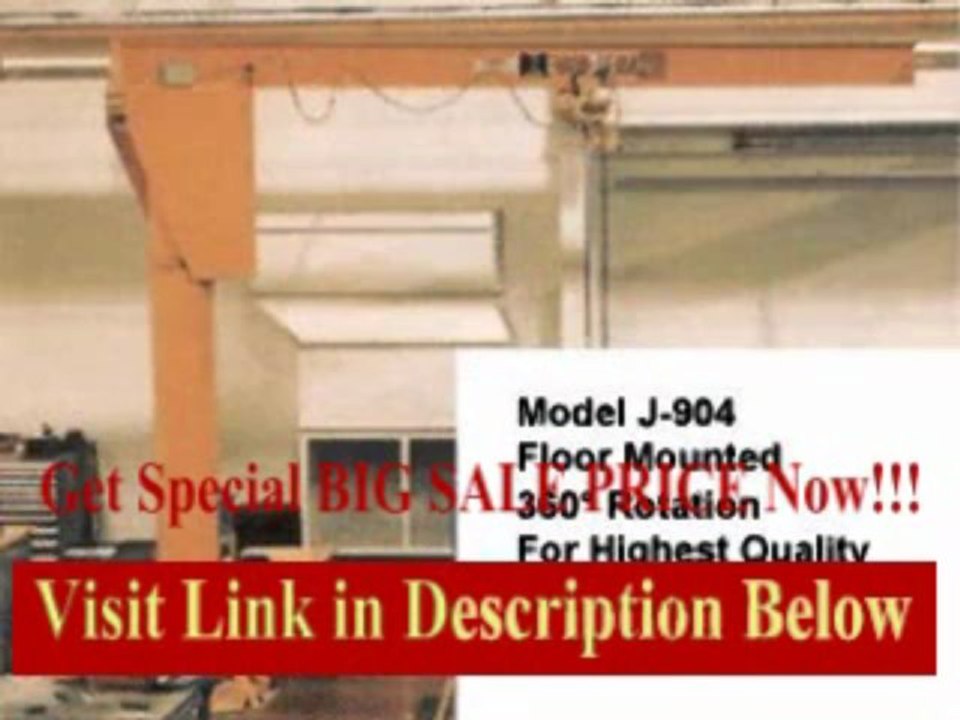 [REVIEW] Abell-Howe Floor Mounted Jib Crane, 360 Degree Rotation. 2 Ton Jib Crane 20' Span 10' Height
