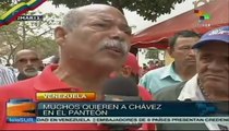 Pueblo venezolano quiere a Chávez en el Panteón Nacional