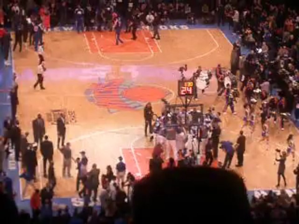 02/10/2013 - Clippers Vs. Knicks - Starting Lineup Introductions