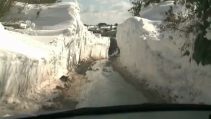 Neige: des villages privés de courant en Normandie