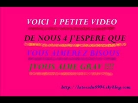 video pour mes chéries