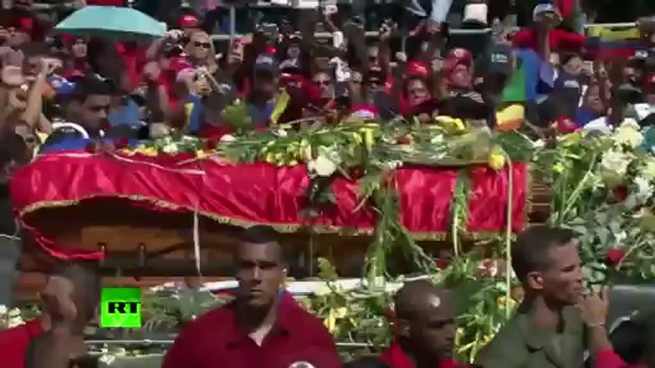 Video: Venezuela farewells 'El Comandante' Hugo Chavez