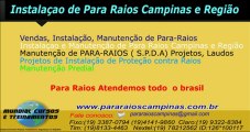 Instalação de Para Raio Para Raios Atendemos Todo o Brasil