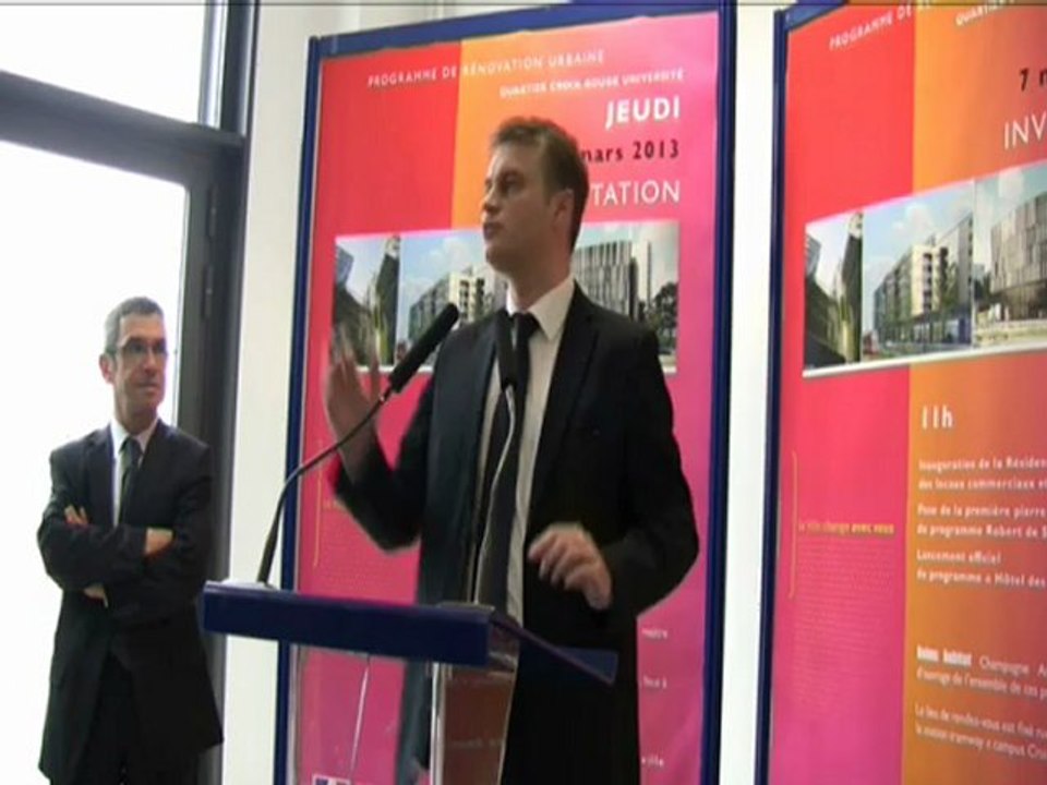 Inauguration de la résidence St John Perse à Croix-Rouge