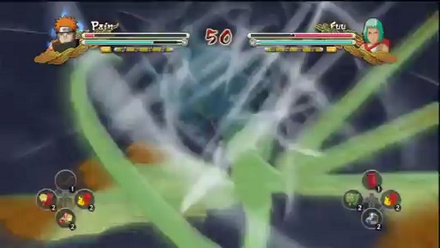 Naruto Shippuden : Ultimate Ninja Storm 3 (PS3) - Gameplay de Fuu