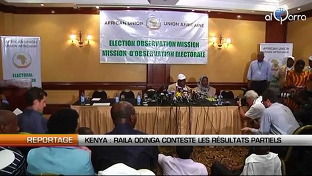 Kenya : Raila Odinga conteste les résultats partiels